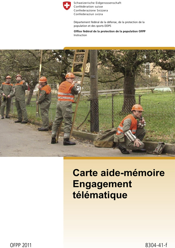 Carte aide-mémoire: Engagement télématique